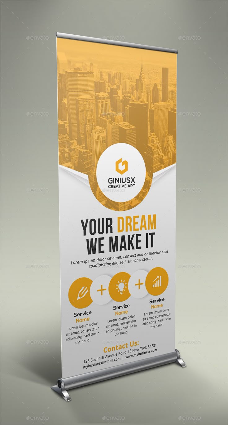 Broad Base Roll-Up Banner