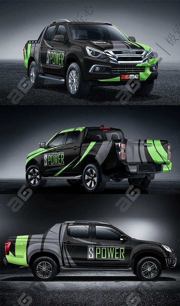 Isuzu DMax Partial Branding