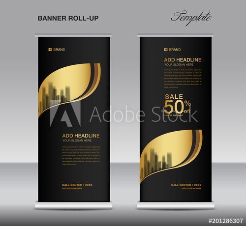 Light Base Roll-Up Banner