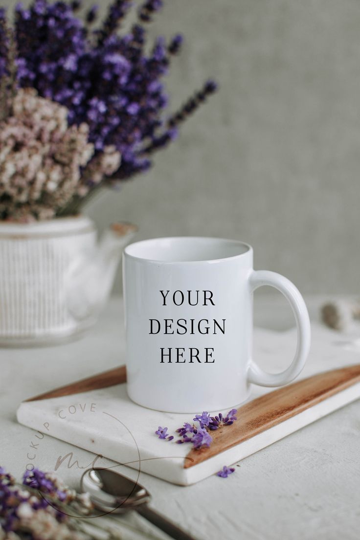 White Branded Mug
